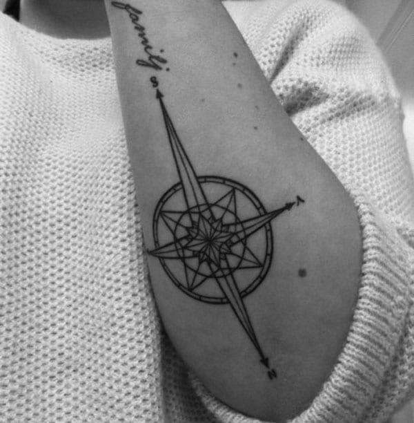 compass tattoo ideas