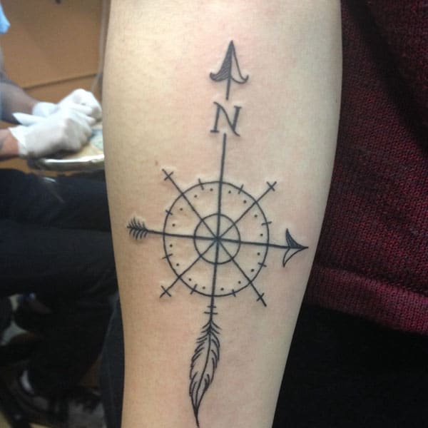 tattoo compass