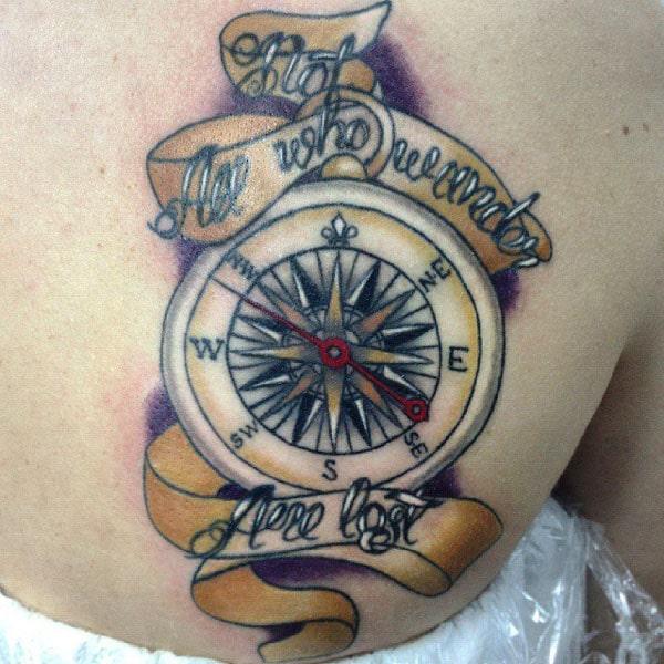 compass tattoo designs