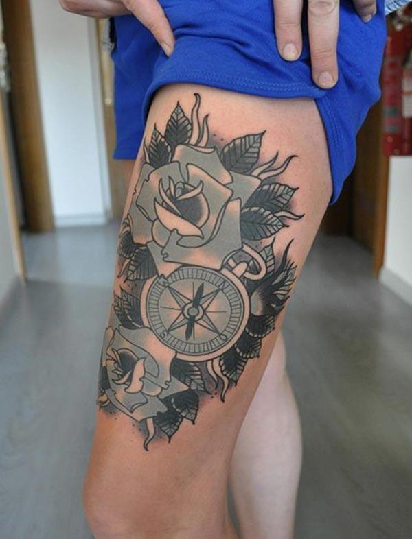 compass tattoo meaning