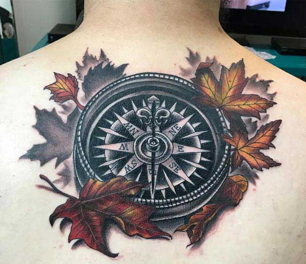 compass tattoo images