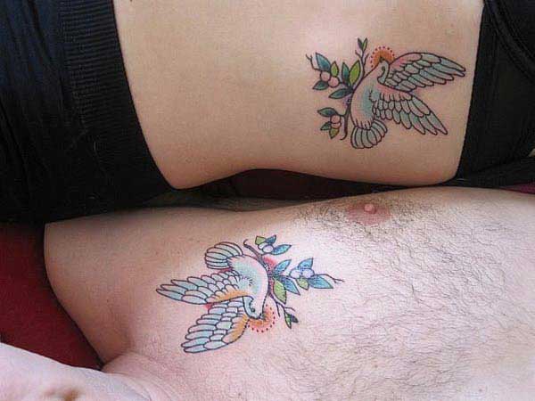 couples matching tattoos