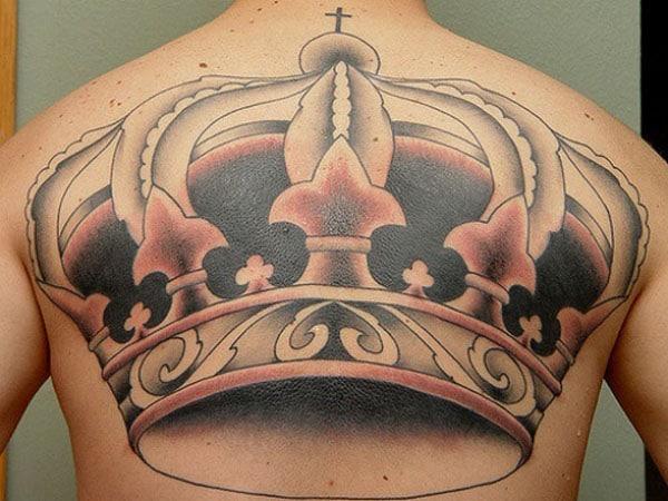 queen crown tattoo