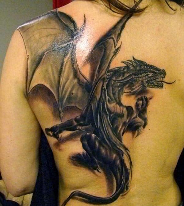 3d dragon tattoos