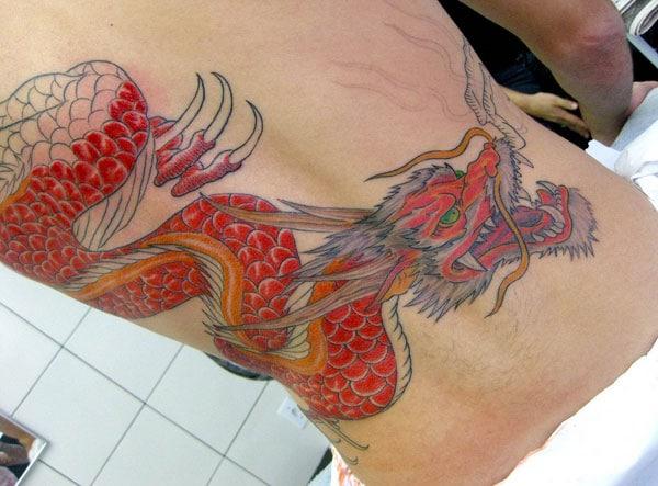 red dragon tattoo