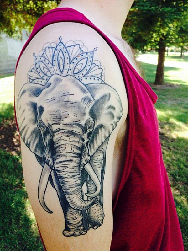 pretty elephant tattoos