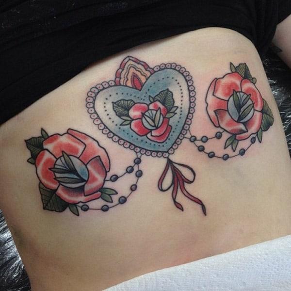 beautiful heart tattoos