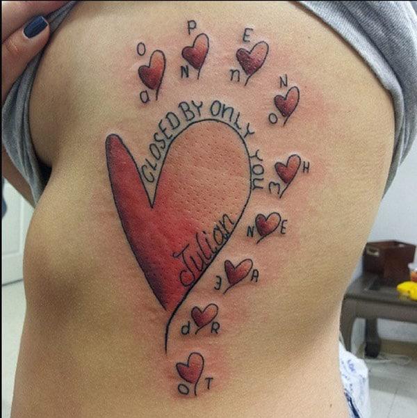 cute heart tattoos