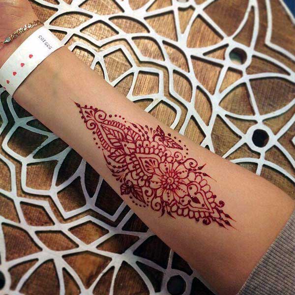 cute henna tattoos