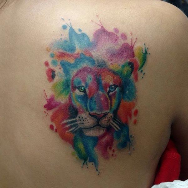 king lion tattoos