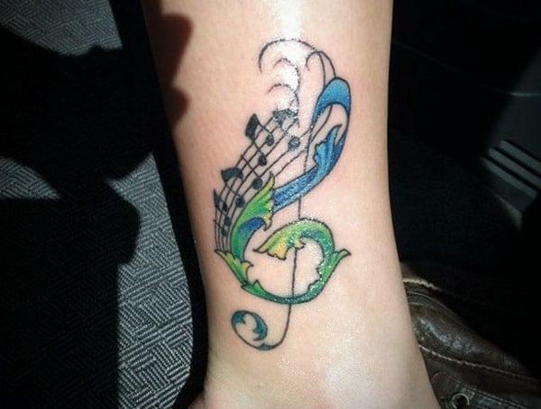 music tattoo designs