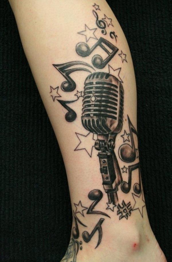 amazing music tattoos