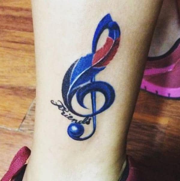 cool music tattoos