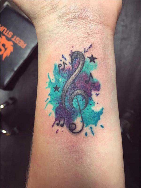 music tattoo pics