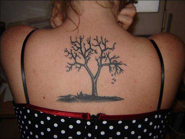 back tree tattoos