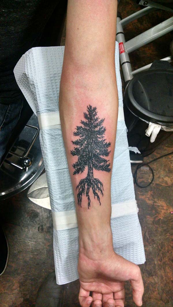 tree tattoo art