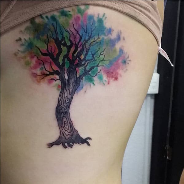 cute tree tattoos