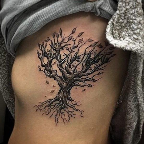 girl tree tattoos