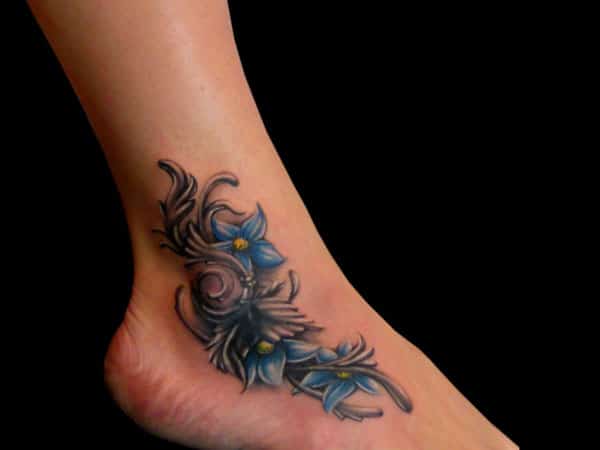 best ankle tattoos