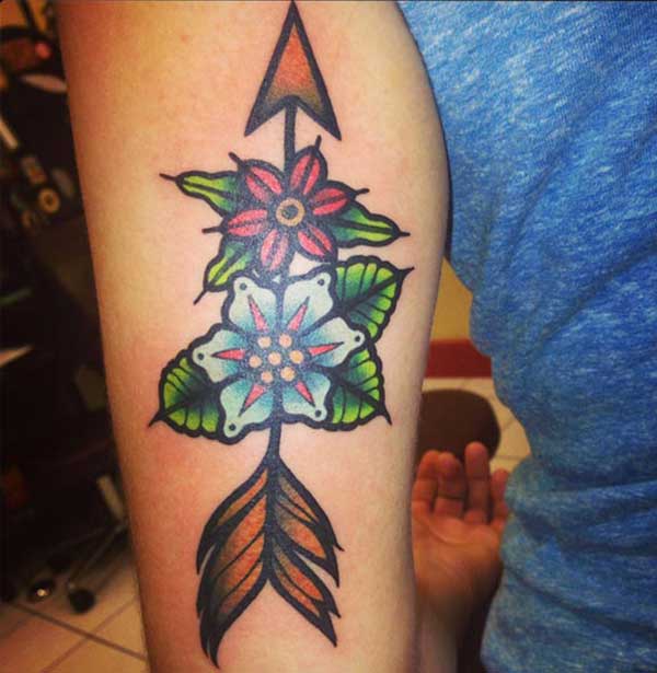 beautiful arrow tattoos