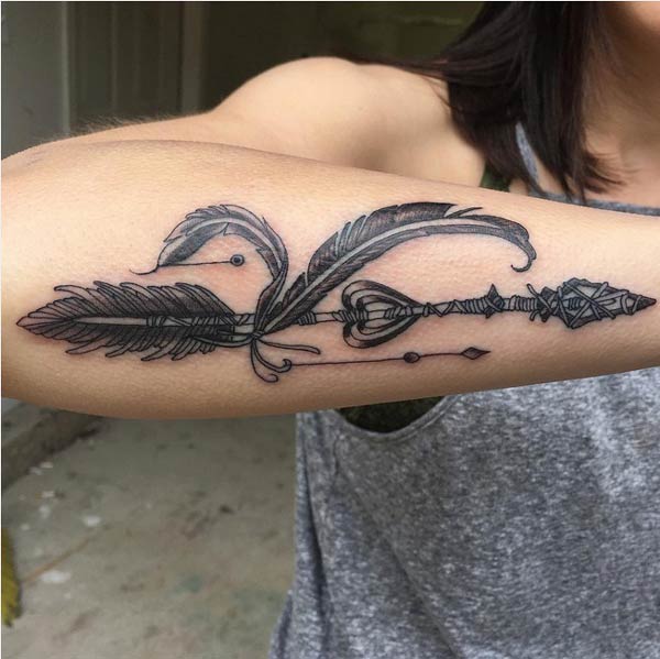 amazing arrow tattoos