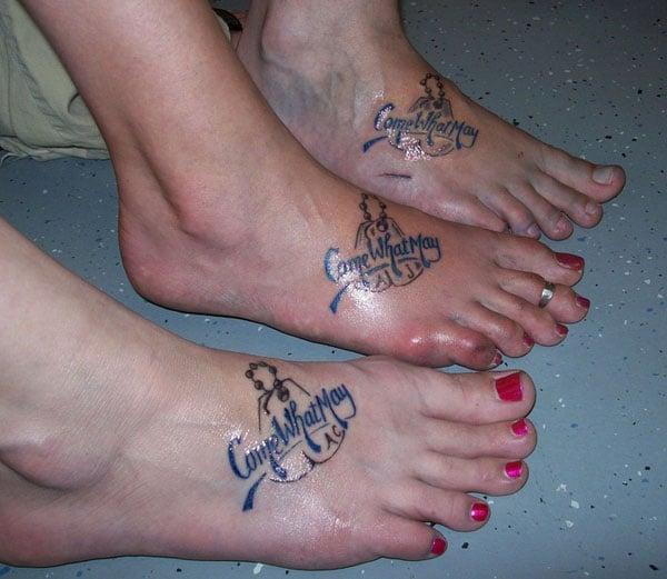 beautiful best friend tattoos