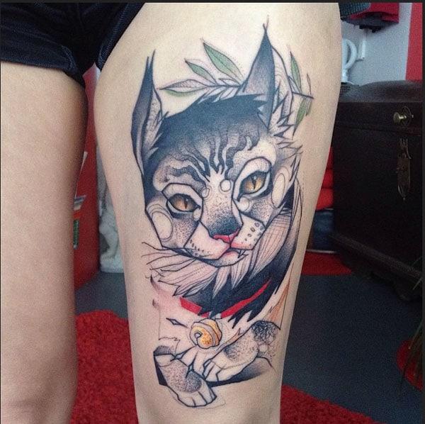 cat tattoos designs