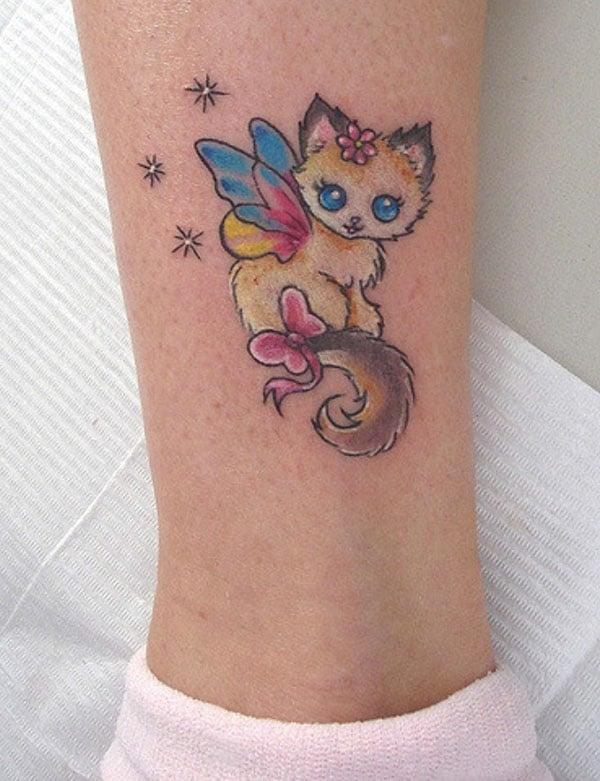 cute cat tattoos