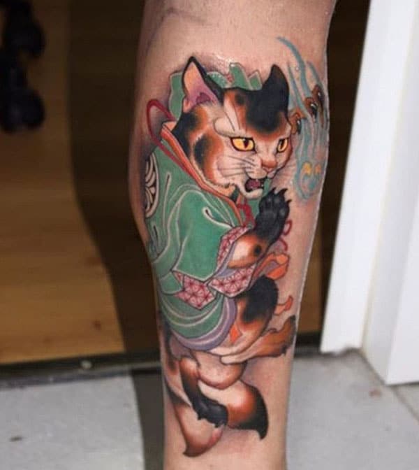 cool cat tattoos