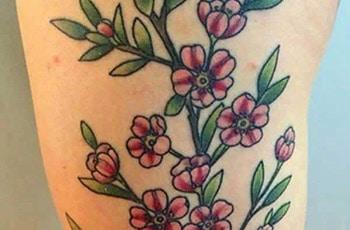 Cherry blossom tattoos meaning