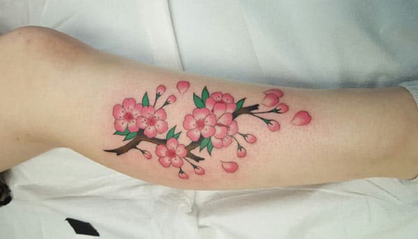 best cherry blossom tattoo