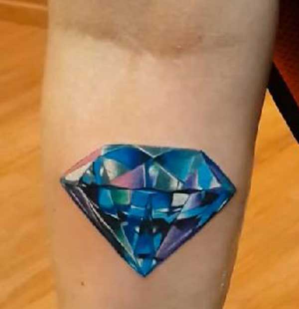 lovely diamond tattoos