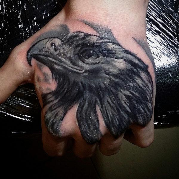 black eagle tattoos