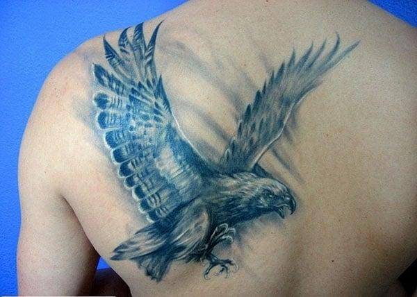 flying eagle tattoos