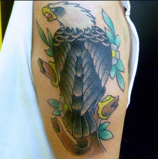 beautiful eagle tattoos