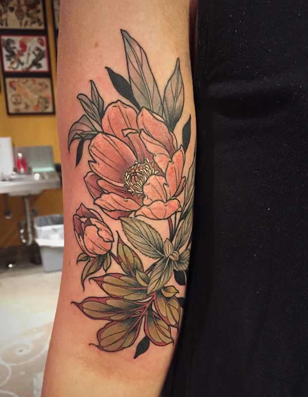 awesome flower tattoos
