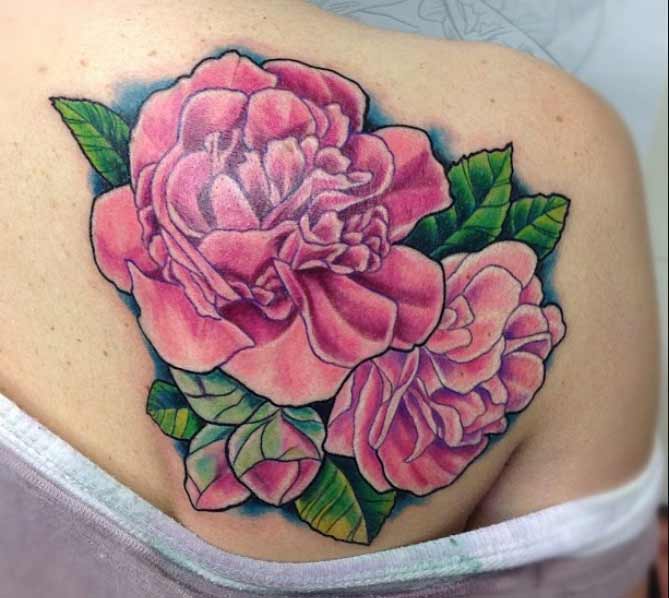 flower tattoo pic