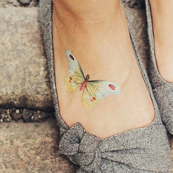cute foot tattoos