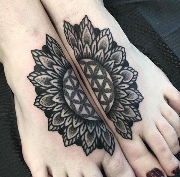 foot tattoos designs