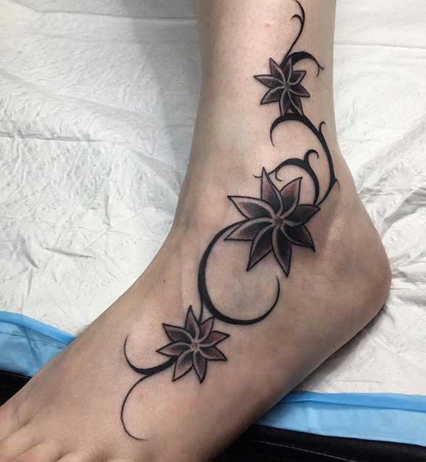 cool foot tattoos