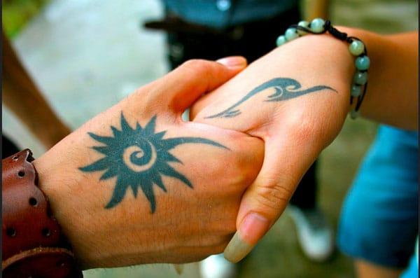 friendship design tattoo