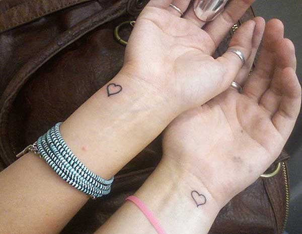 simple friendship tattoos