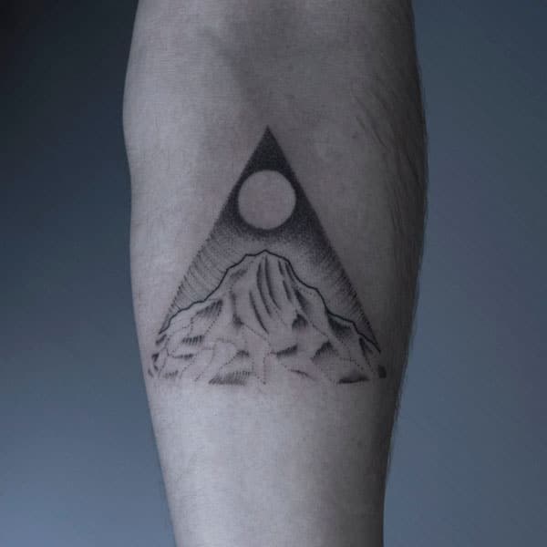geometric tattoos for guys