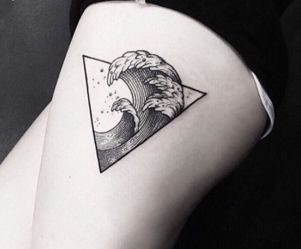 amazing geometric tattoos