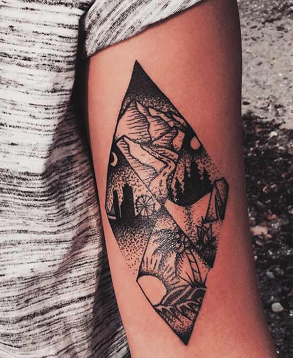 geometric tattoos