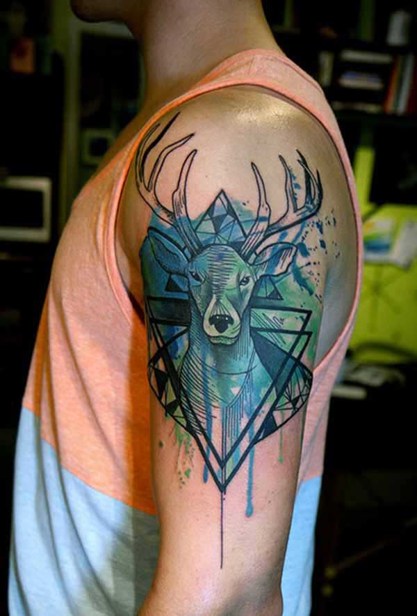 awesome geometric tattoos