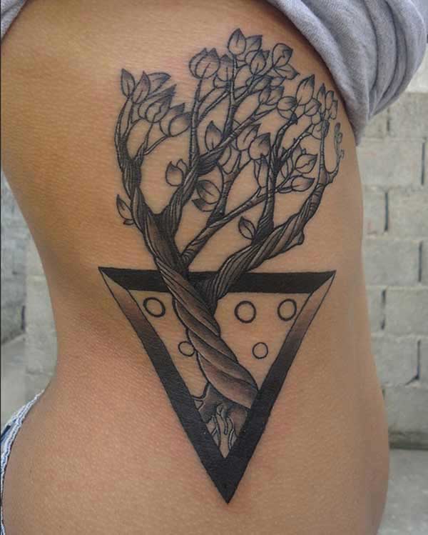 cute geometric tattoos