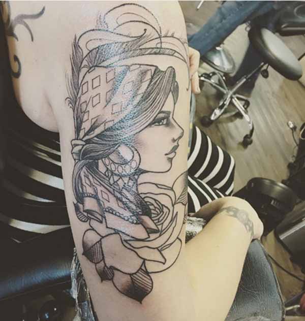 cute girl tattoos