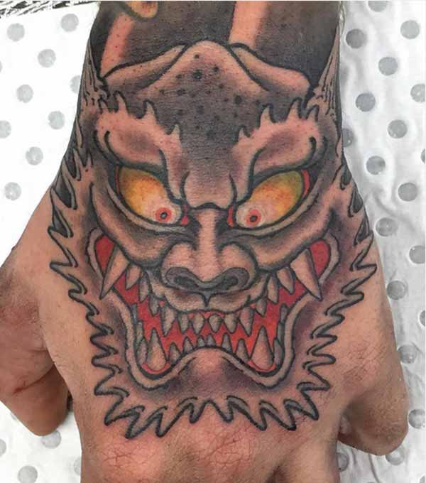 fearful hand tattoos