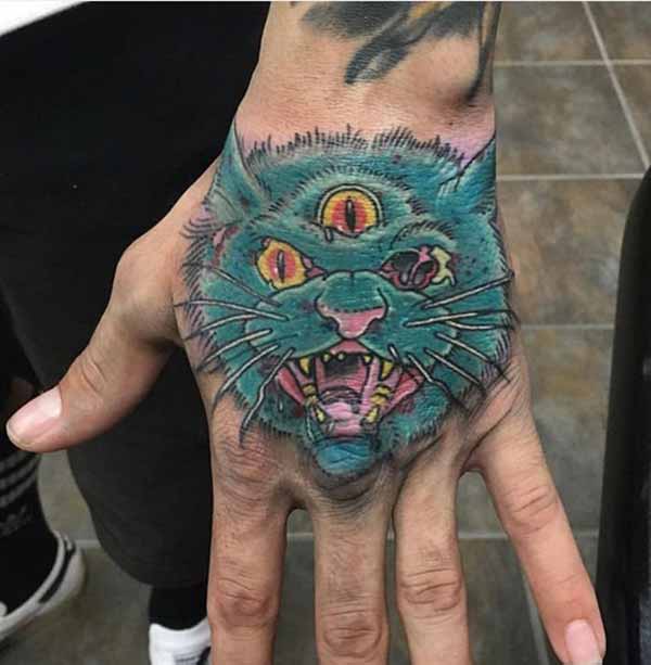 awesome hand tattoos
